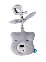 szumiś mini zawieszka szumiący miś szary