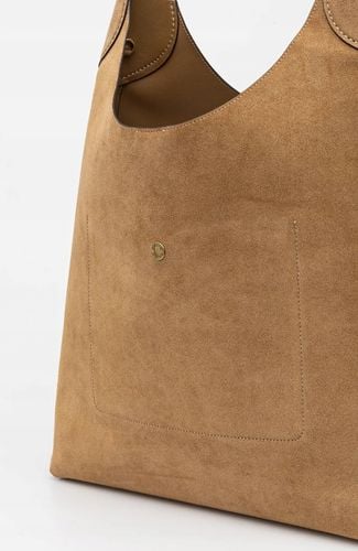 Coach torebka shopper damska zamszowa Suade Brooklyn Shoulder Bag 39 na Arena.pl