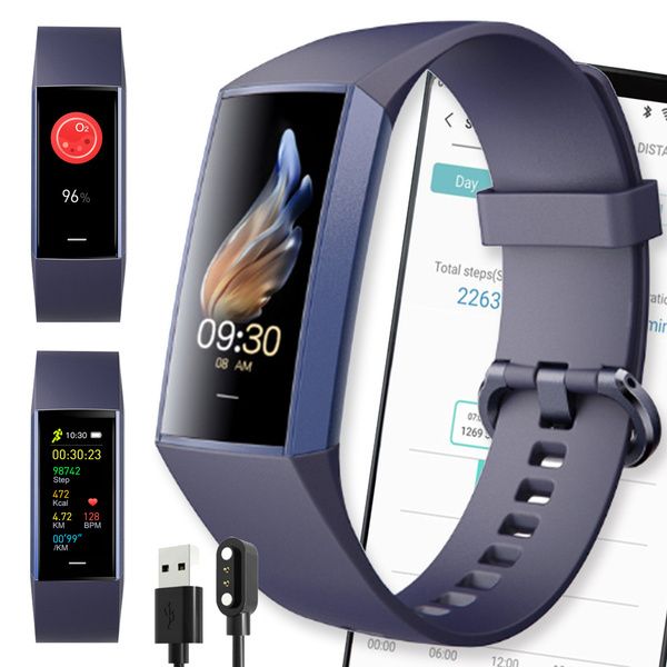 SMARTWATCH ZEGAREK PL MENU WODOODPORNY PULS C80 zdjęcie 1