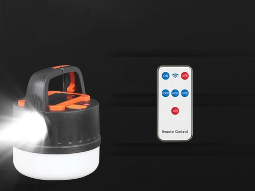 LATARKA LAMPKA KEMPINGOWA PORĘCZNA AKUMULATOR LED USB RĄCZKA SOLIDNA na Arena.pl