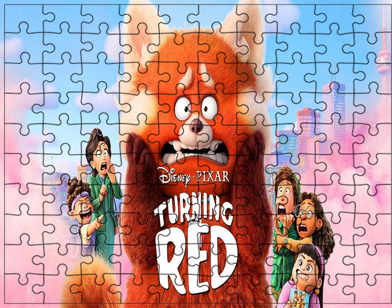 Puzzle Turning Red - To nie wypanda zdjęcie 1