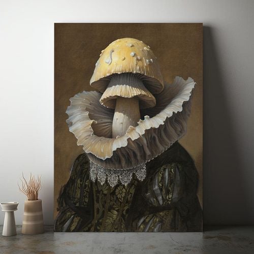 Obraz na płótnie portret grzyb 50x70 cm na Arena.pl