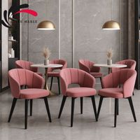 Krzesło Tapicerowane KL-1 Pudrowy Róż Piano 20