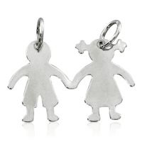 SREBRNY WISIOREK PARA TRZYMAJĄCA SIĘ ZA RĘCE PRÓBA SREBRA 925 GRAWER GRATIS