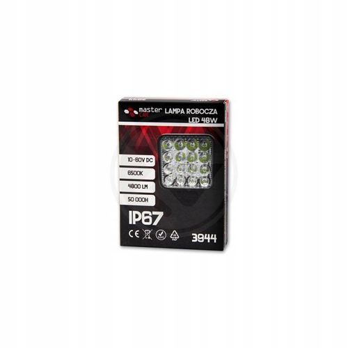 Halogen lightbar-doświetlacz Led 48W 4800lm Master na Arena.pl