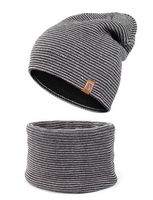 Zimowy zestaw męski czapka z kominem HZ0001 Heyo