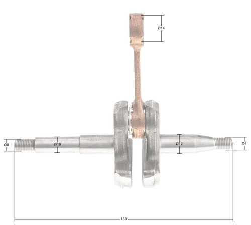 Wał korbowy TOPSUN T4116 06.05.010 na Arena.pl