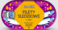 EVRA FILETY ŚLEDZIOWE W OLEJU 170G