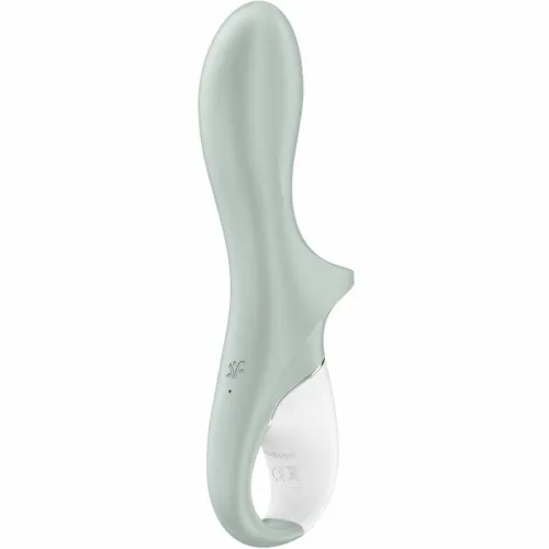 satisfyer air pump booty 3 szarozielony - anatomiczny model na Arena.pl