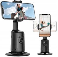 PODSTAWKA NA TELEFON Z FUNKCJĄ ŚLEDZENIA UCHWYT DO SMARTFONU OBROTOWY 360°