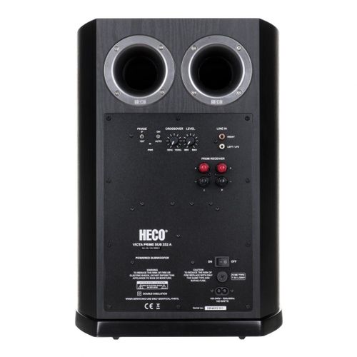 Subwoofer HECO Victa Prime Sub 252 A black na Arena.pl