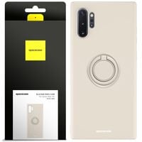 ETUI MATOWE DO GALAXY NOTE 10 PLUS SPACECASE SILICONE RING + FOLIA