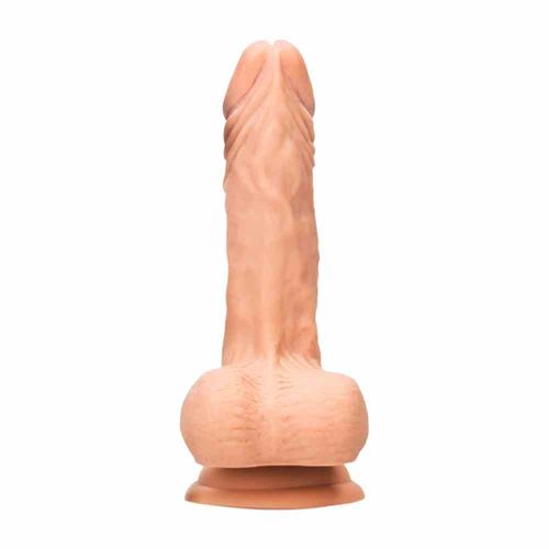 Dildo Z Jądrami 23 Cm Kremowe na Arena.pl