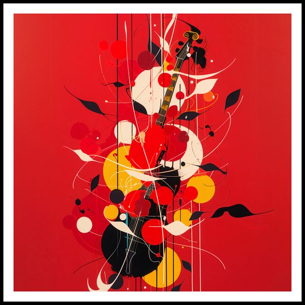 Plakat 80x80cm Melodyjna Barwa zdjęcie 3