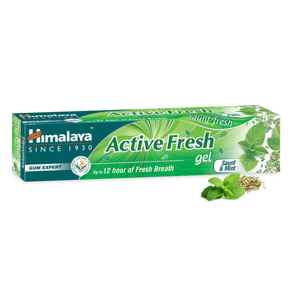 Pasta do zębów Active Fresh Gel Himalaya 80g zdjęcie 1