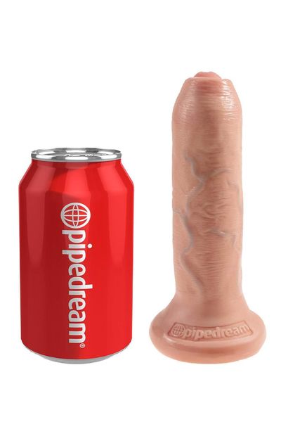 King Cock 6 Inch Uncut Light zdjęcie 1