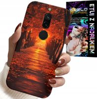 ETUI DO XIAOMI REDMI 8 - PARK, JESIEŃ, SPADAJĄCE LIŚCIE, PLECKI