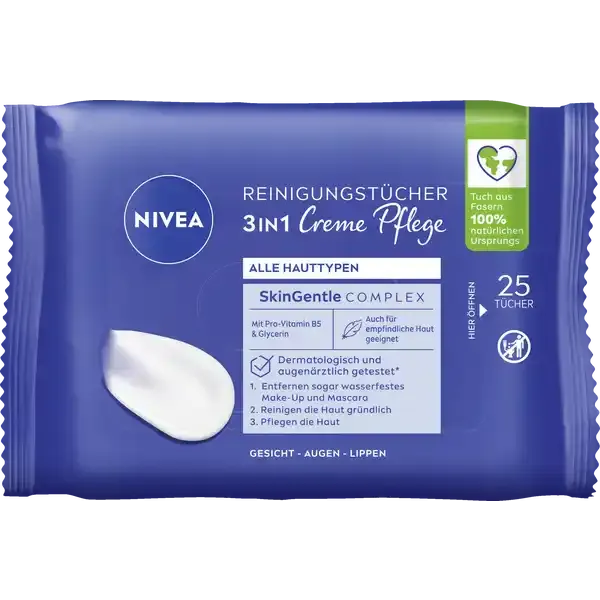 NIVEA chusteczki do demakijażu 25 szt. zdjęcie 1