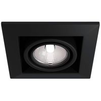 Oczko stropowe na korytarz Metal Modern DL008-2-01-B czarne