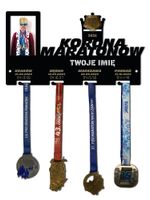 Wieszak na medale KORONA MARATONÓW ramka na zdjęcie 335.3