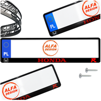 Ramka pod tablice rejestracyjne HONDA TYPE R 1 szt. ramki do tablic