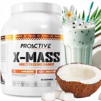 GAINER w proszku białko węglowodany na masę ProActive X-MASS KOKOS 3 kg