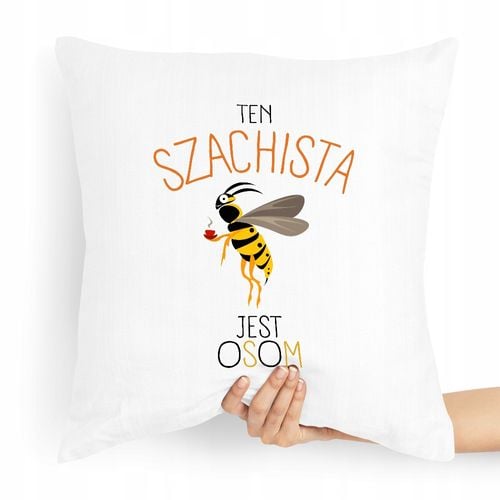 Poduszka Dla Szachisty Ten Szachista Jest Osom Z Nadrukiem Ze Zdjęciem na Arena.pl
