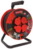przedłużacz heavy duty na bębnie 30m przewód h05rr-f 3*1,5mm - vt-420-3015