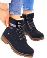 Buty Zimowe Trapery Botki Ocieplane Śniegowce Mainstream 39