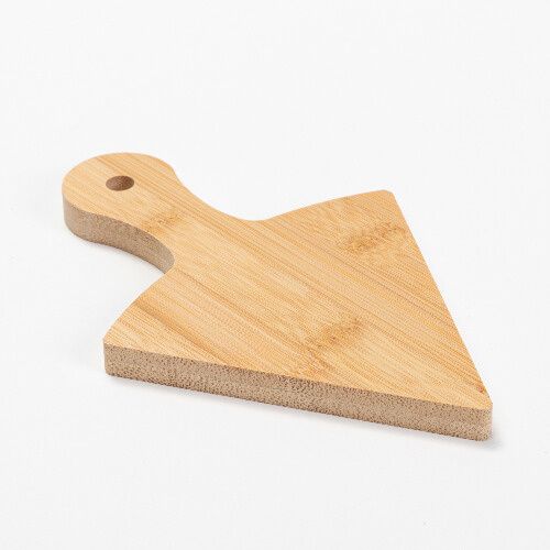 Bambusowa deska do pizzy do sublimacji - trójkąt zdjęcie 3