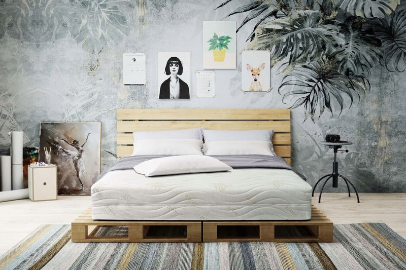 Materac ALOE VERA KOKOS 160x200 Pocket 7 Stref LUX zdjęcie 4