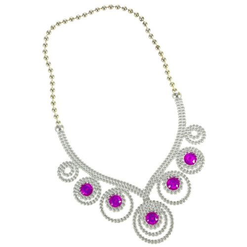 Kostium strój królowa księżniczka korona torebka 9 elementów na Arena.pl