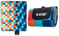 Koc piknikowy HI-TEC BATTANI kolorowy mata na plaże piknik 180x150cm