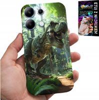 ETUI DO XIAOMI NOTE 13 PRO 4G - DINO DINOZAUR TYRANOZAUR CASE + SZKŁO