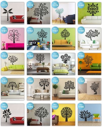 NAKLEJKI na ścianę ścienne DRZEWO drzewa 160cm na Arena.pl
