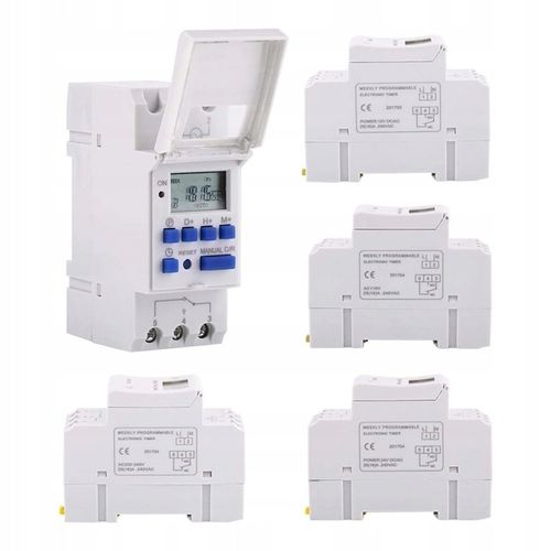 PROGRAMATOR CZASOWY SZYNĘ CYFROWY TYGODNIOWY Programowalny Zegar Cyfrowy na Arena.pl