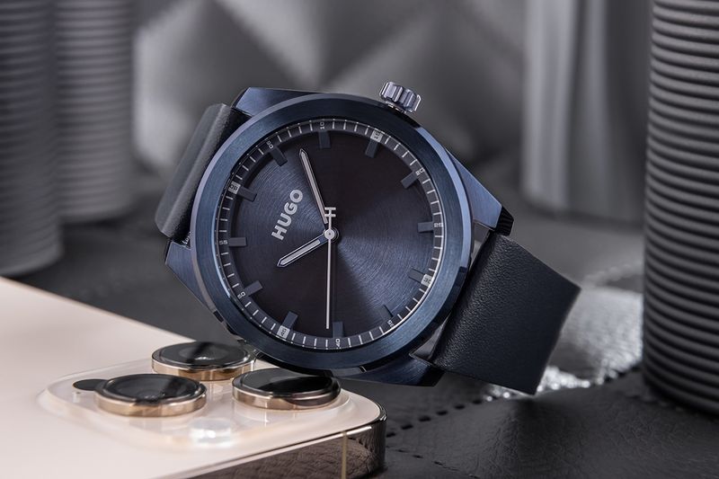 zegarek męski hugo bright 1530352 + box zdjęcie 3