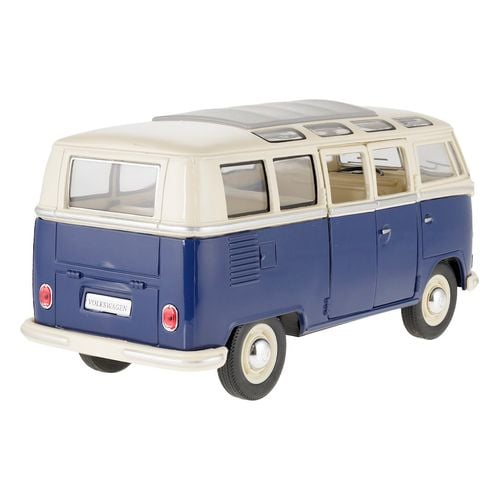 Model 1:24, 1962 VW Classical Bus, niebiesko kremowy na Arena.pl