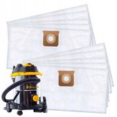 10x DUŻE WORKI SYNTETYCZNE DO RIWALL ZYGA2 ZYGA 3200 2.0 NA PYŁ GIPS