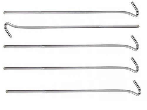 SZPILKI DO NAMIOTU MOCUJĄCE ŚLEDZIE KOTWY STAL 31CM 10SZT HAK HACZYK KOŁKI na Arena.pl