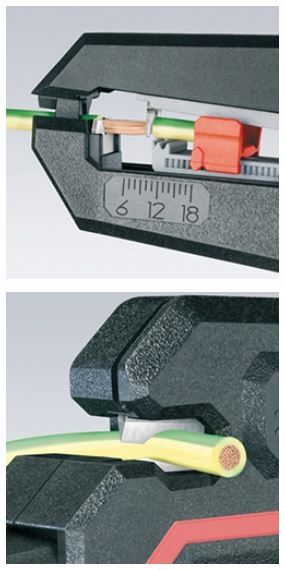 Szczypce do Ściągania Izolacji KNIPEX 12 62 180 zdjęcie 6