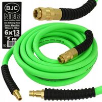 WĄŻ GUMOWY przewód PNEUMATYCZNY 6x13 5m BJC GRUBY