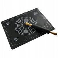 STOLNICA SILIKONOWA MATA KUCHENNA DUŻA + WAŁEK