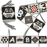 Książeczka Sensoryczna Ochraniacz do Łóżeczka Mata Edukacyjna Kontrastowa