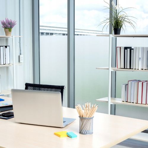 Folia Matowa Na Szybę Okna Mleczna Szroniona 50x100cm Mrożona Solar Systems na Arena.pl