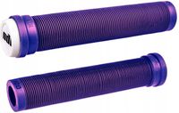 Gripy ODI LONGNECK SLX Flangless 160mm fioletowe chwyty + białe korki