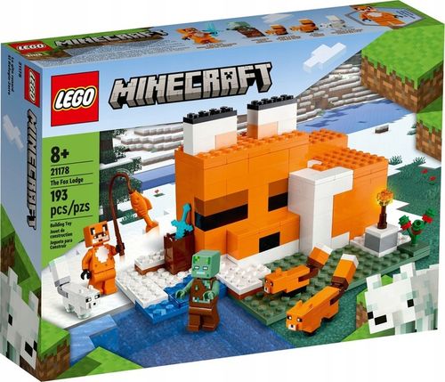 LEGO MINECRAFT SIEDLISKO LISÓW 21178 + Arena Endu 21242 KLOCKI ZESTAW na Arena.pl