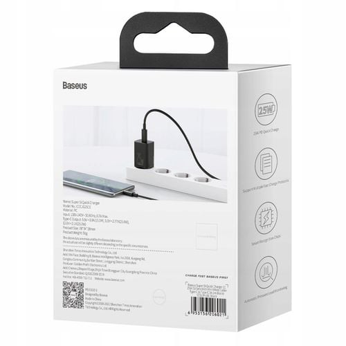 Ladowarka Baseus Super Si Quick Charger 1C 25W EU Black na Arena.pl