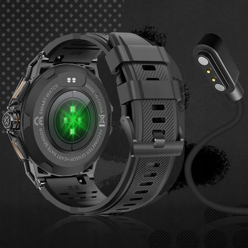 SMARTWATCH ZEGAREK MĘSKI MENU POLSKIE SPORT PULS ROZMOWY SMART WATCH AMOLED na Arena.pl