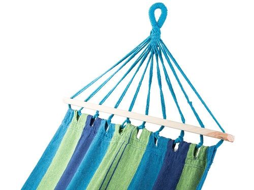 KLASYCZNY HAMAK W PASKI OGRODOWY WISZĄCY ZE STELAŻEM na Arena.pl